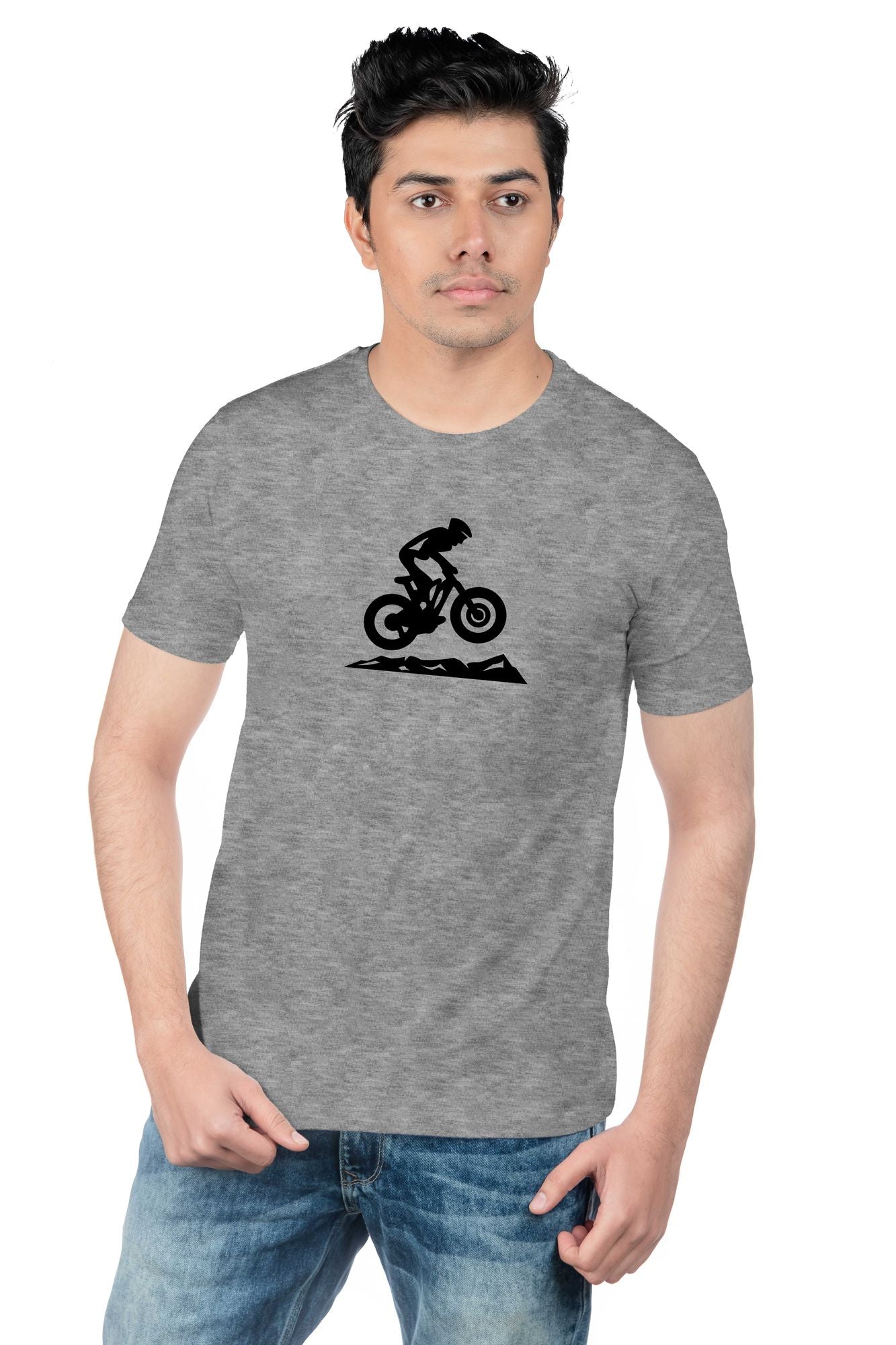 Chombooka Cycle Men Half Sleeves T-Shirts