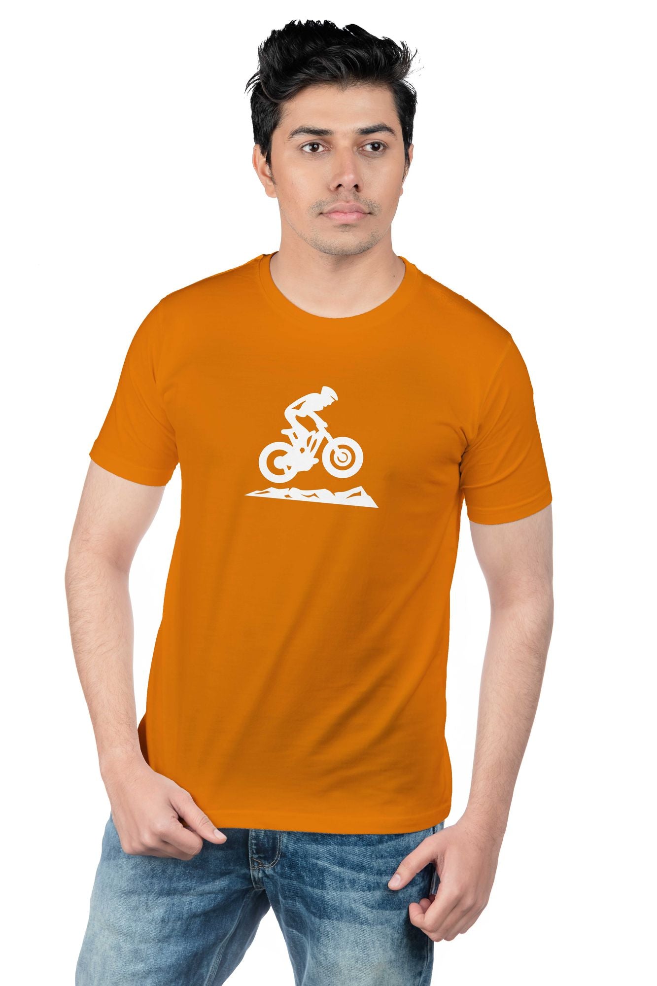 Chombooka Cycle Men Half Sleeves T-Shirts