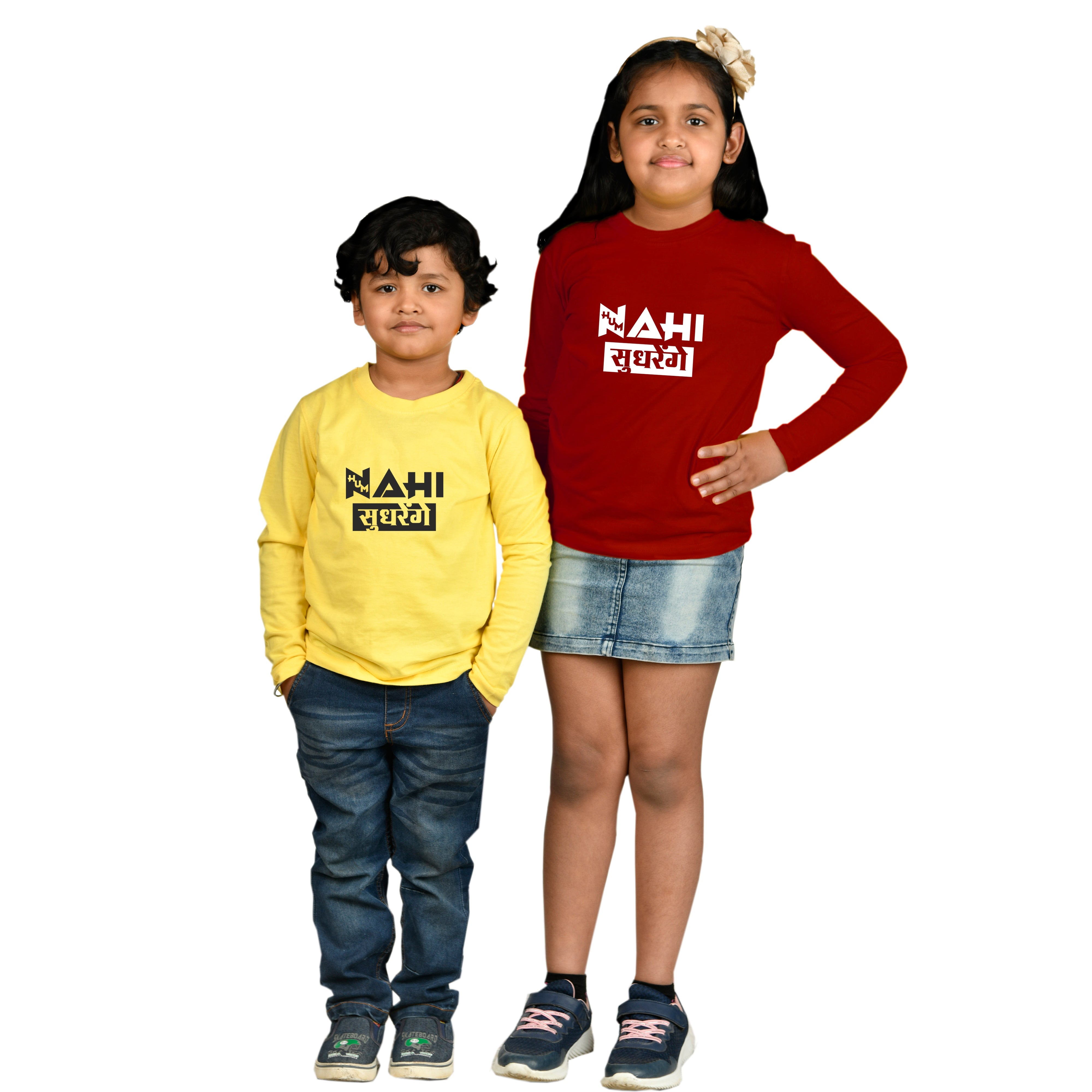 Hum nahi sudhrenge t shirt hot sale