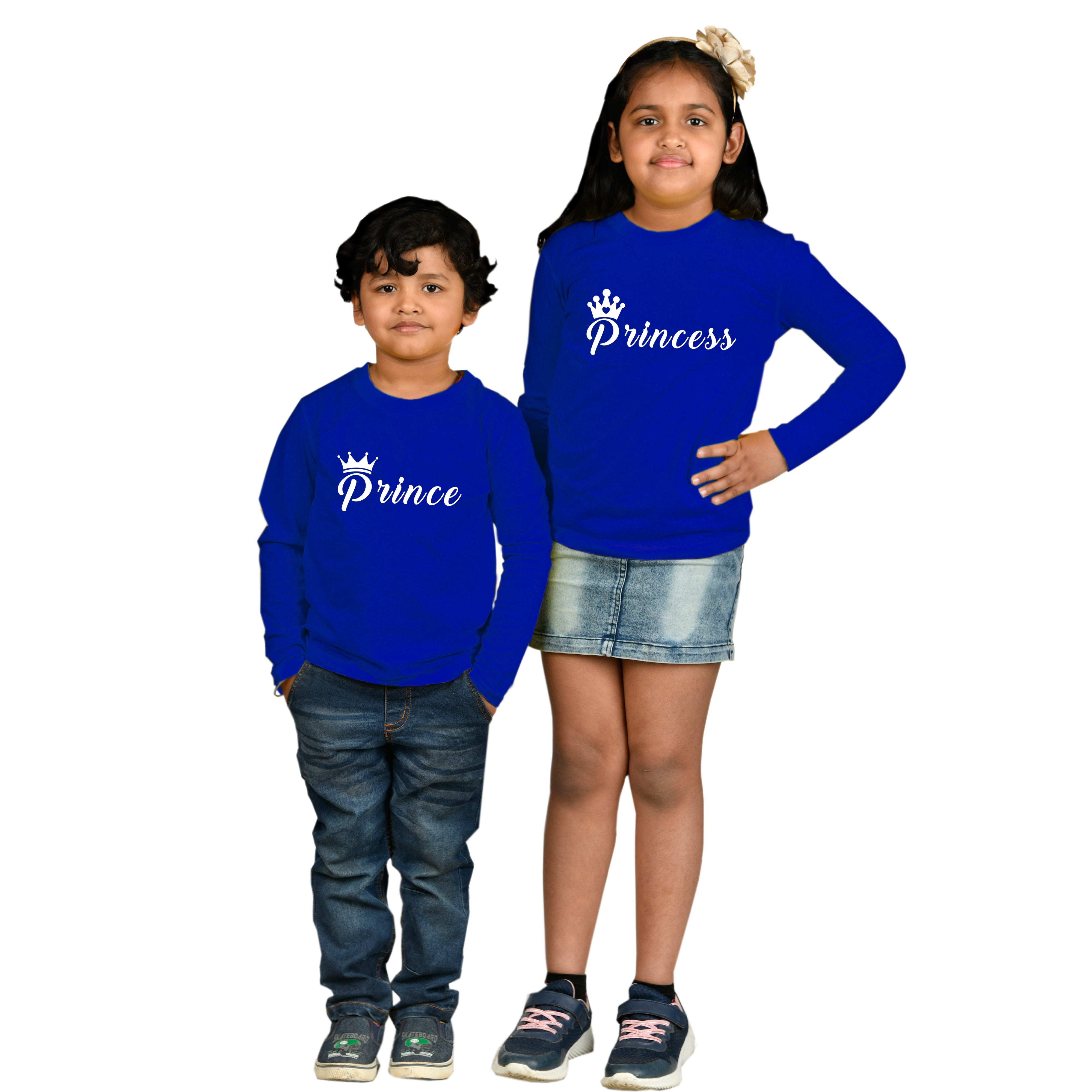 Prince and princess sweatshirts hotsell
